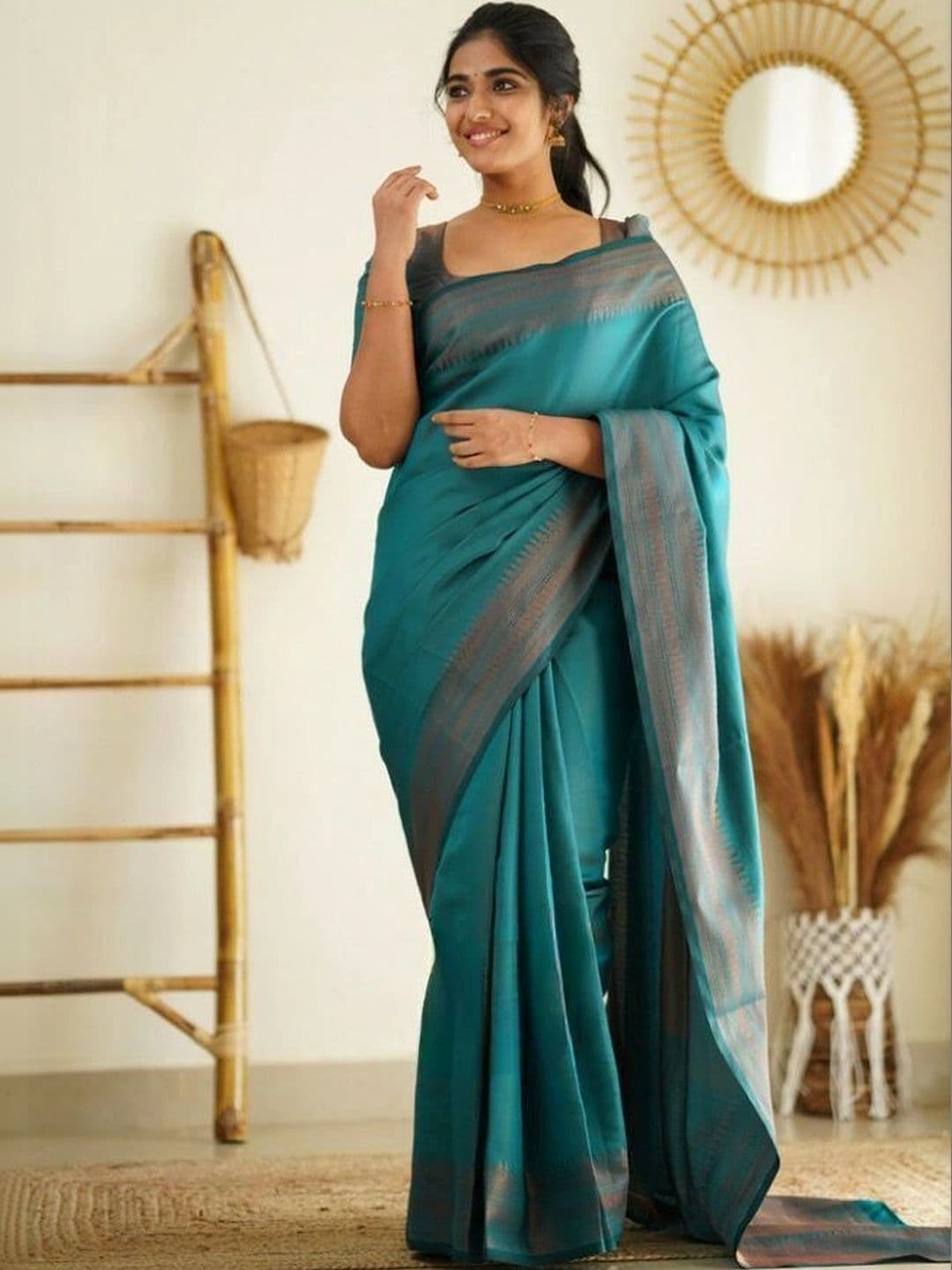 Tapasvi Clothing Woven Design Zari Art Silk Banarasi Saree - view 1