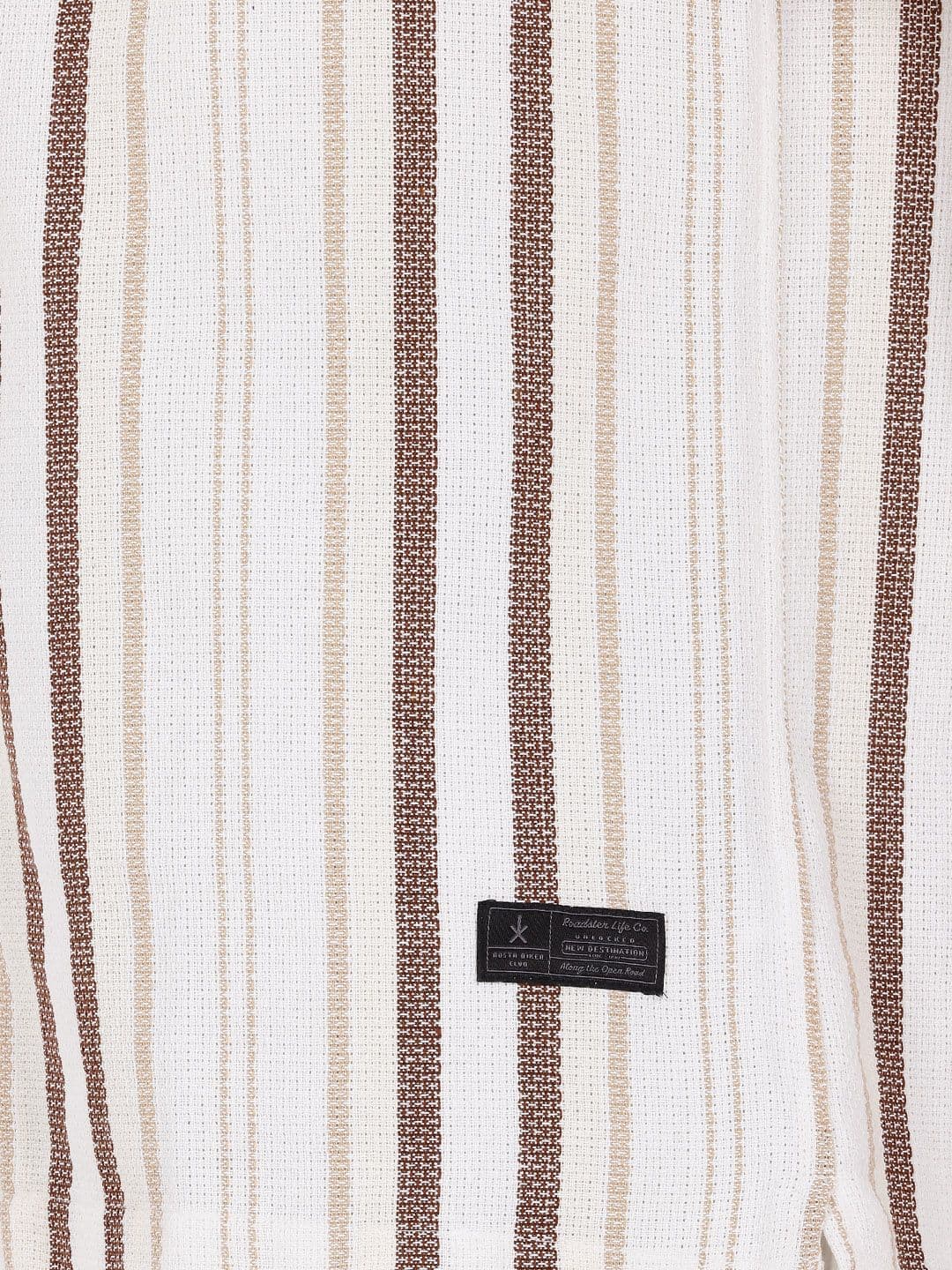 Roadster Life Co. Textured Weave Checked Shirt thumbnail 4
