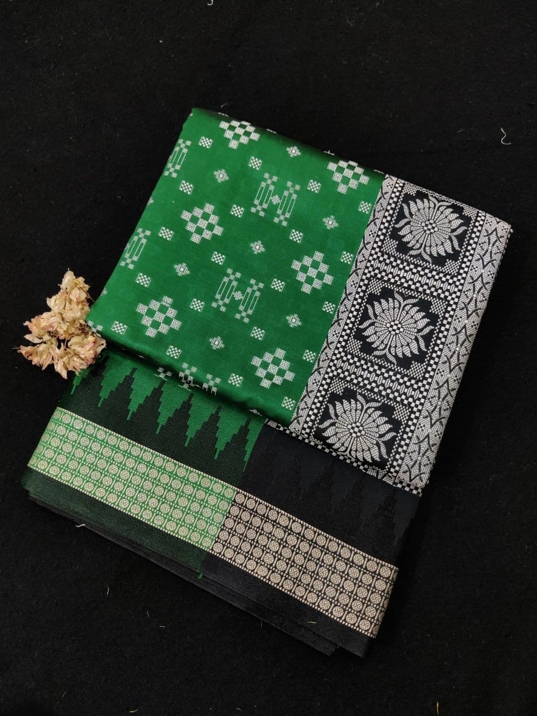 SHOPSILK Art Silk Sambalpuri Saree thumbnail 2