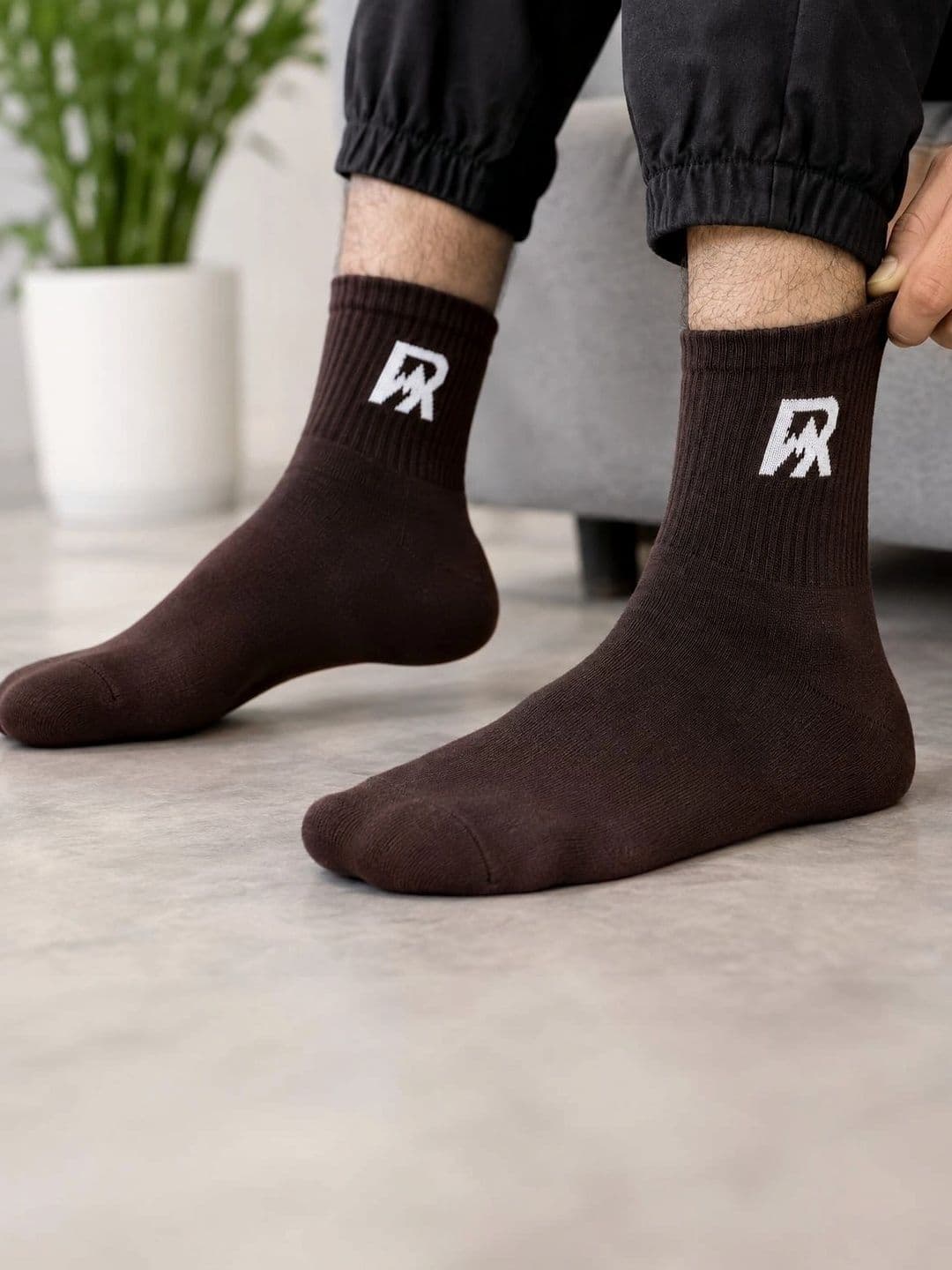 Roadster Men Pack of 3 Cotton Blend Patterned Above Ankle Socks thumbnail 2