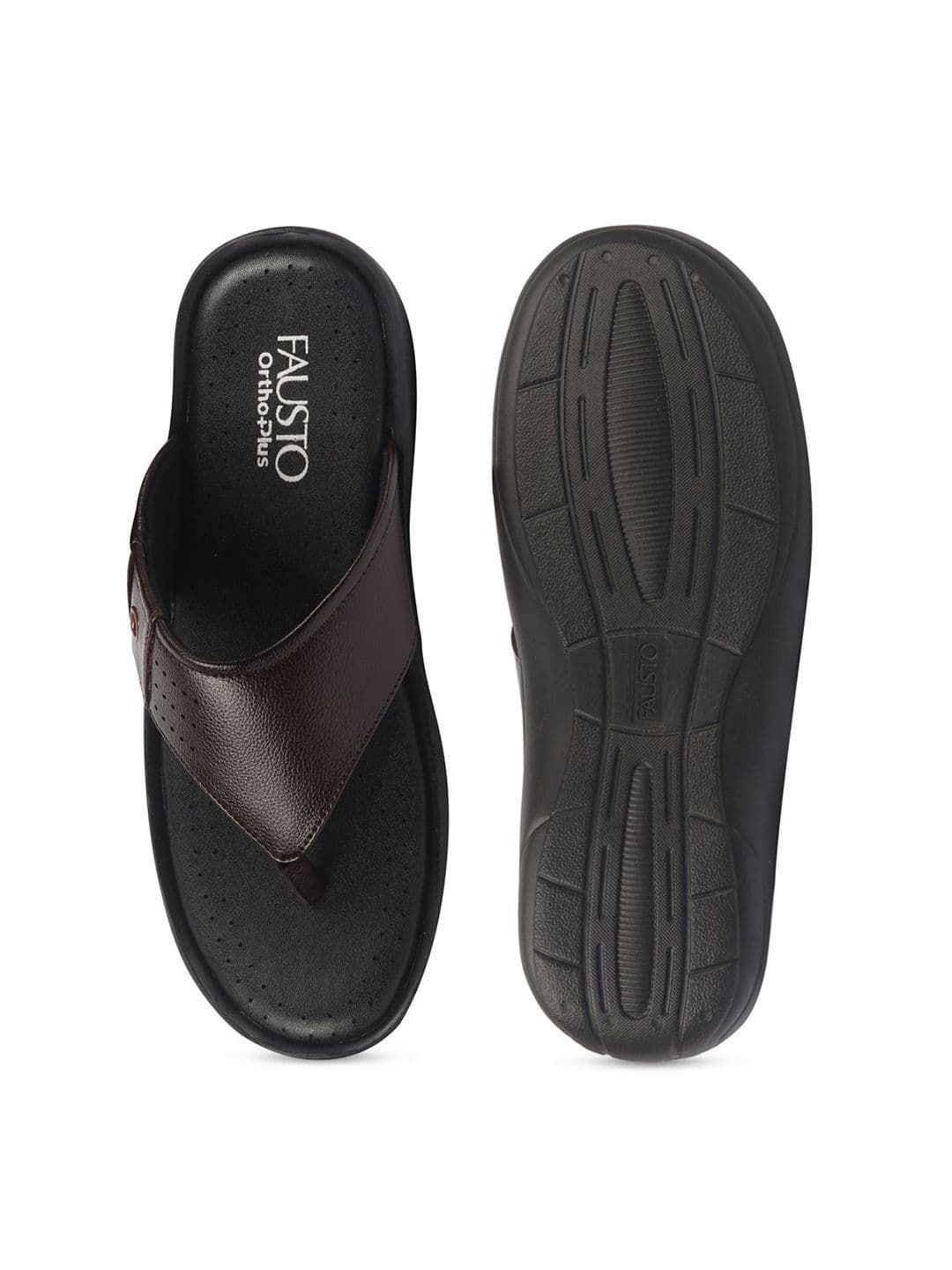 FAUSTO Men PU Comfort Sandals thumbnail 2