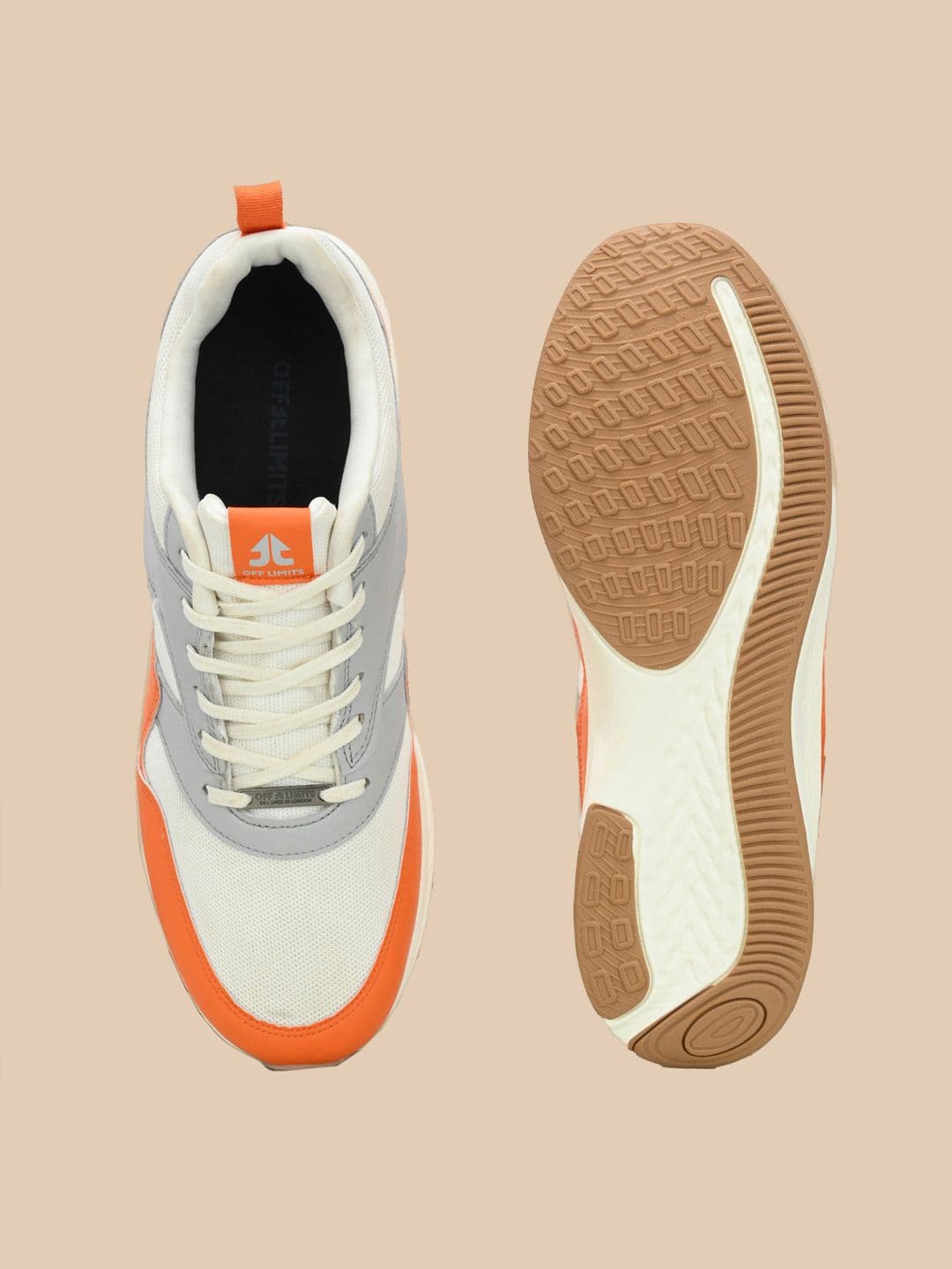 OFF LIMITS Men Textured Lace-Ups Mesh Running Sports Shoes thumbnail 2