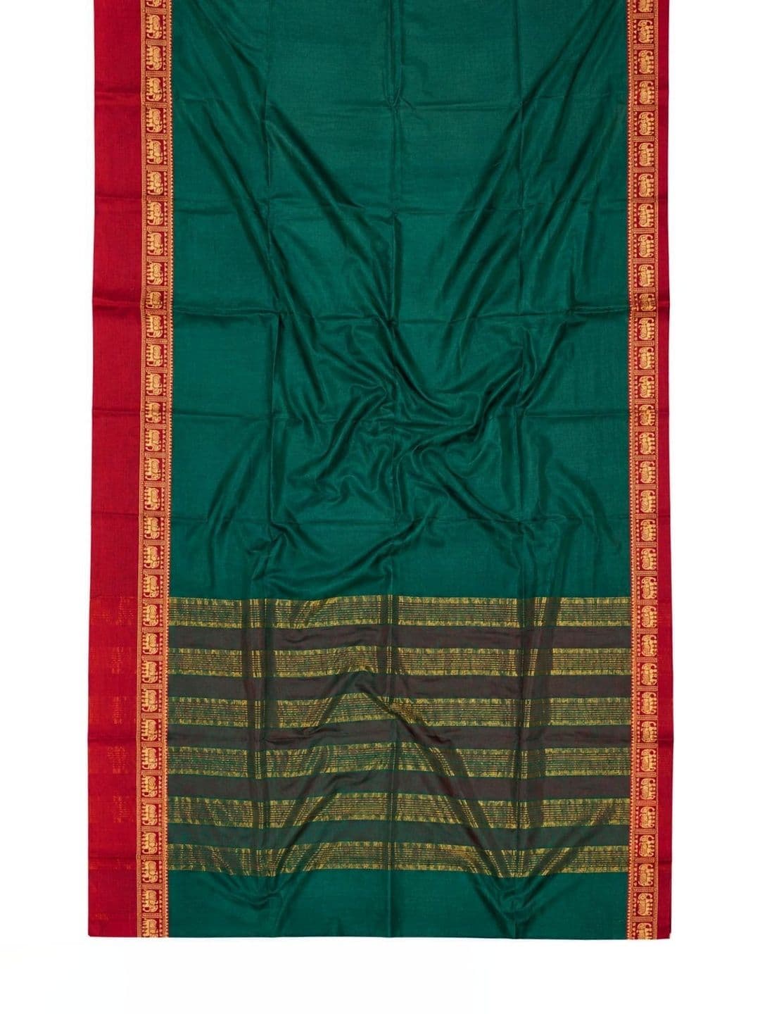 Owee Woven Design Zari Silk Cotton Designer Saree thumbnail 4