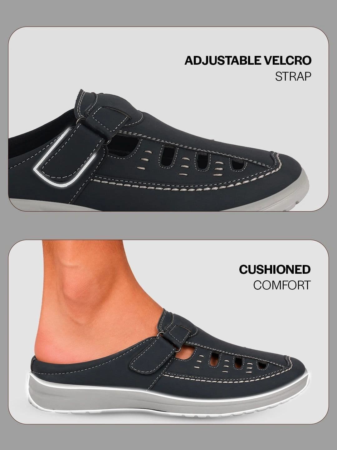 FAUSTO Men PU Comfort Sandals thumbnail 7