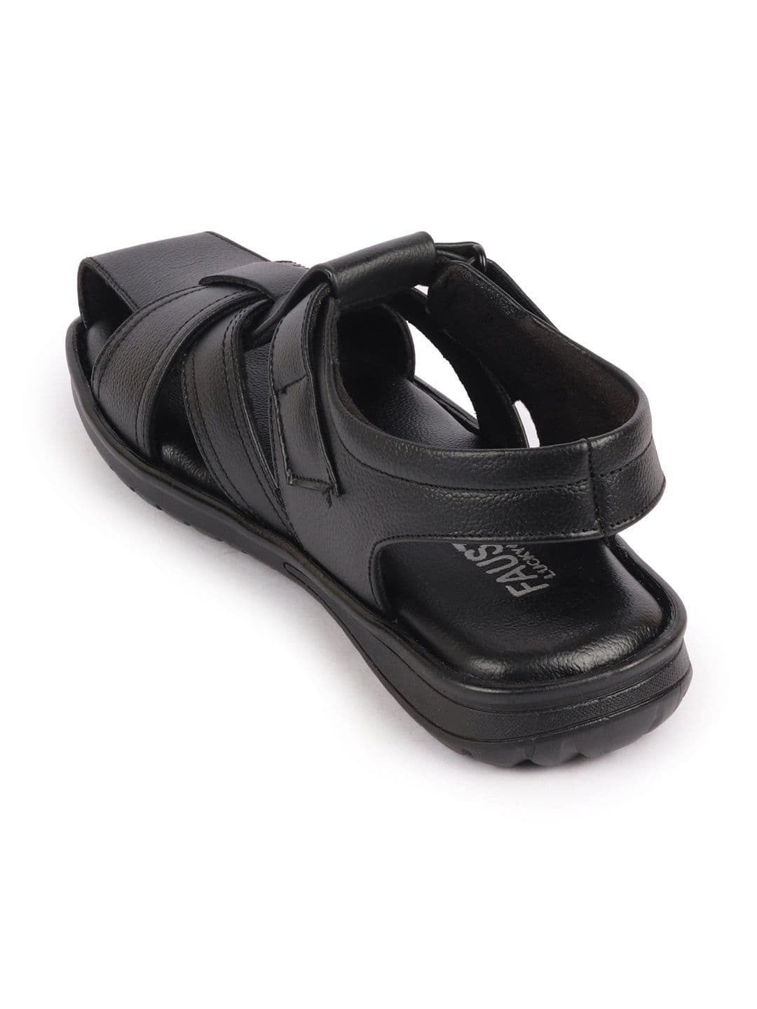 FAUSTO Men Leather Fisherman Sandals thumbnail 3