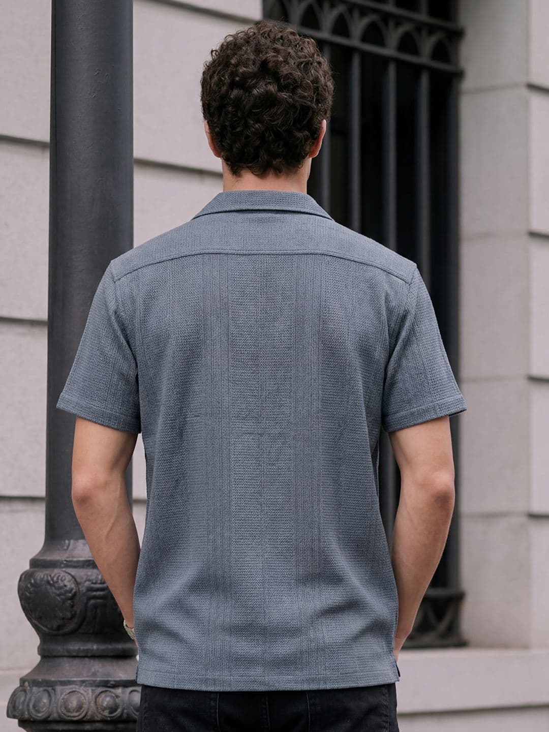 Roadster Life Co. Premium Textured Shirt thumbnail 2