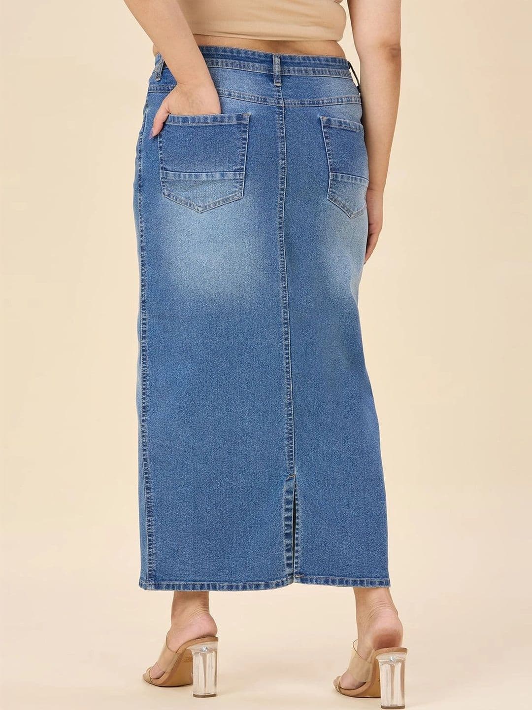 Turning Blue Women A-Line Maxi Skirt thumbnail 6