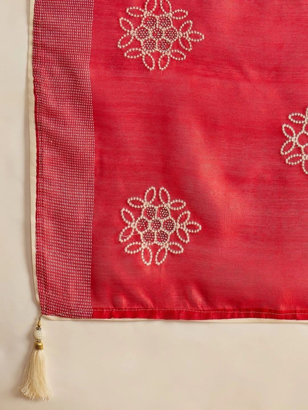 Saree mall Embellished Embroidered Designer Sarees thumbnail 3