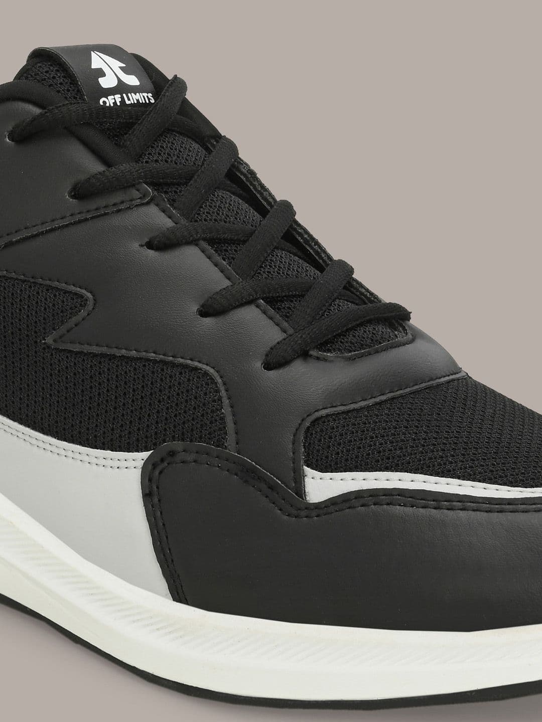 OFF LIMITS Men Textured Lace-Ups Mesh Running Sports Shoes thumbnail 5