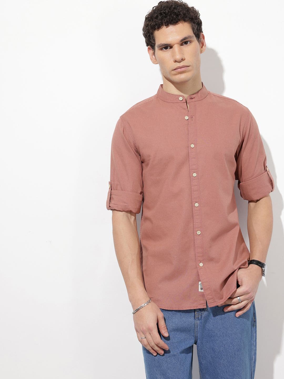 Roadster Life Co. Easy Drape Cotton Shirt thumbnail 5