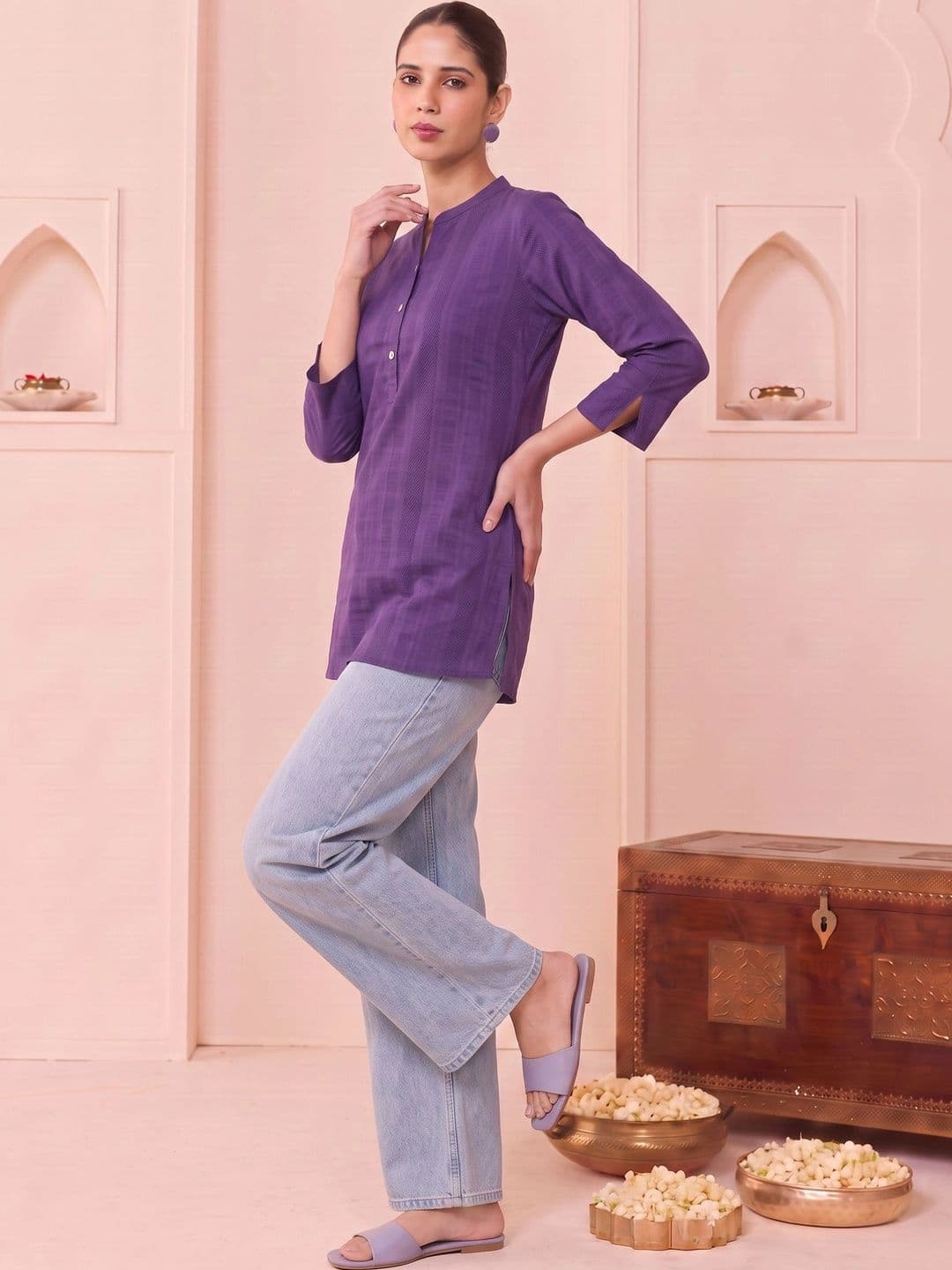 COTTON CULTURE Women Kurta thumbnail 4