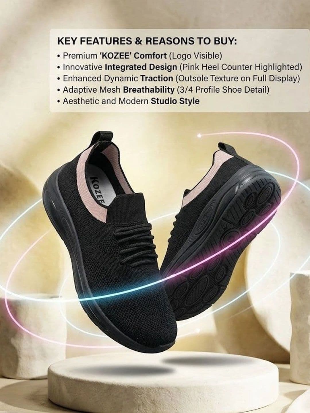 The Roadster Lifestyle Co. Women Mesh Tennis Shoes thumbnail 4