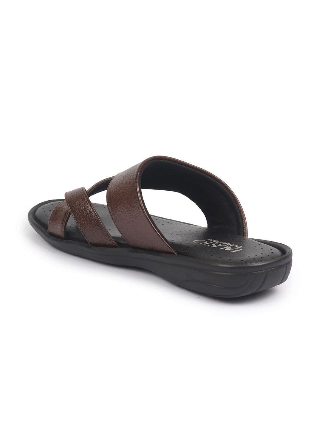 FAUSTO Men PU Comfort Sandals thumbnail 3