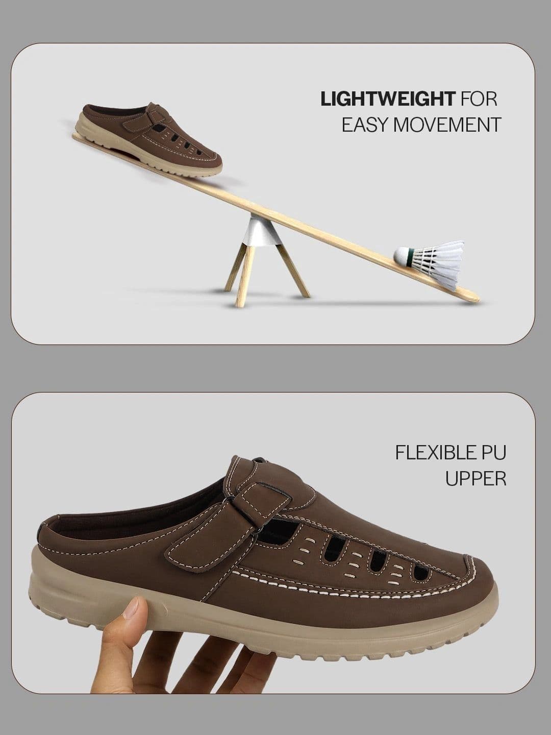 FAUSTO Men PU Comfort Sandals thumbnail 5