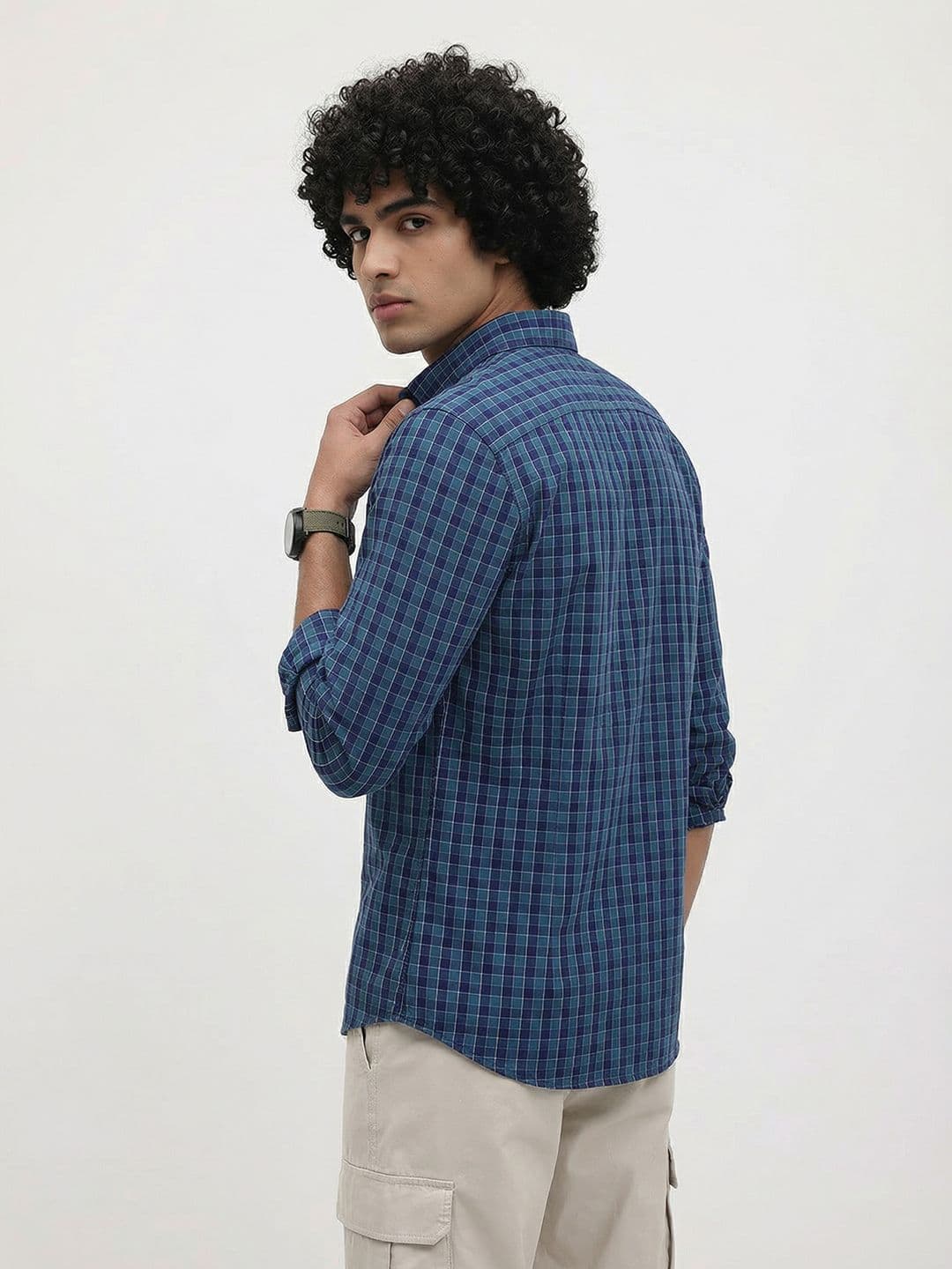 Roadster Life Co. Soft Touch Checked Casual Shirt thumbnail 5