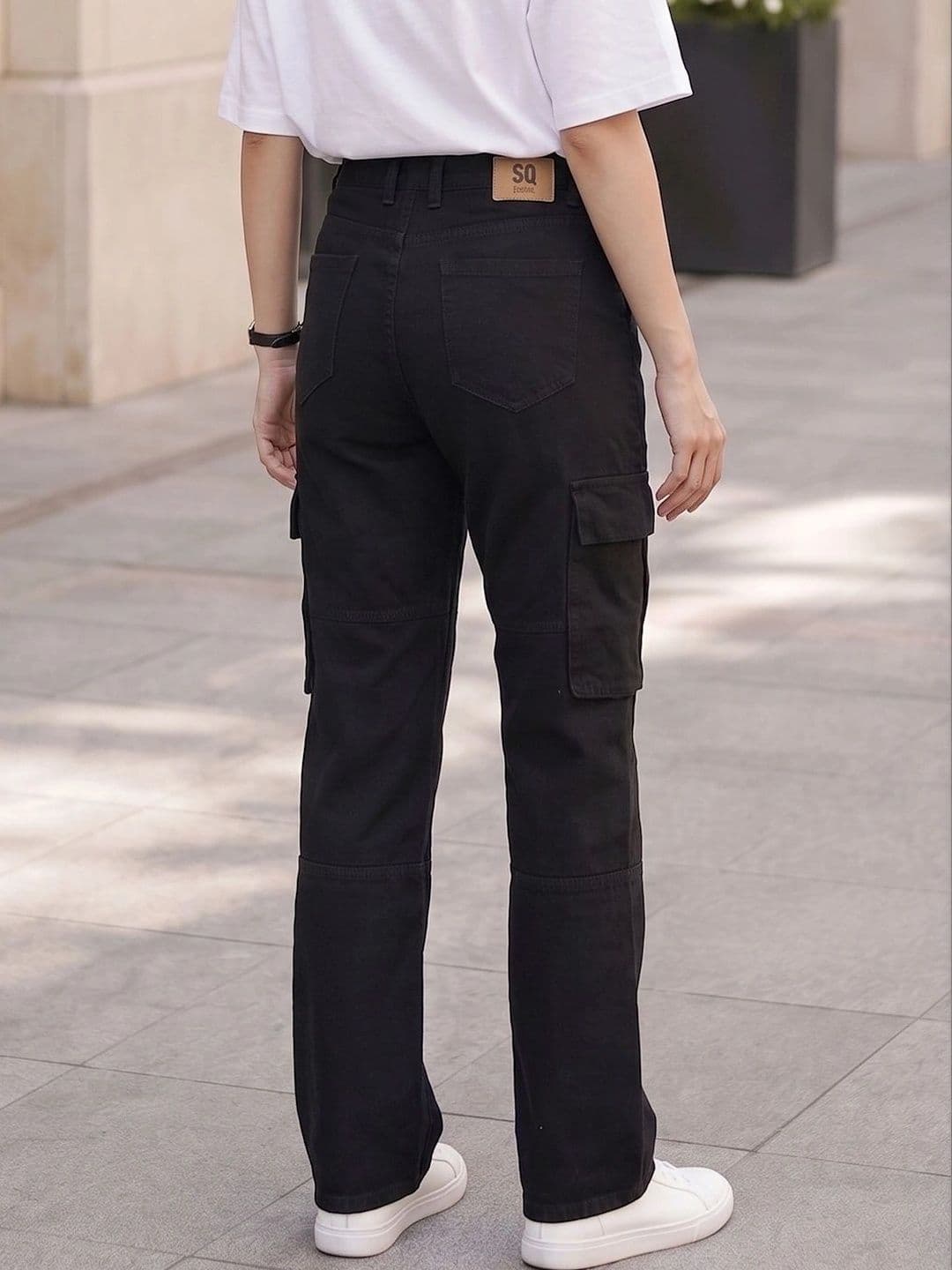 Style Quotient Women Classic Straight Fit High-Rise Jeans thumbnail 3