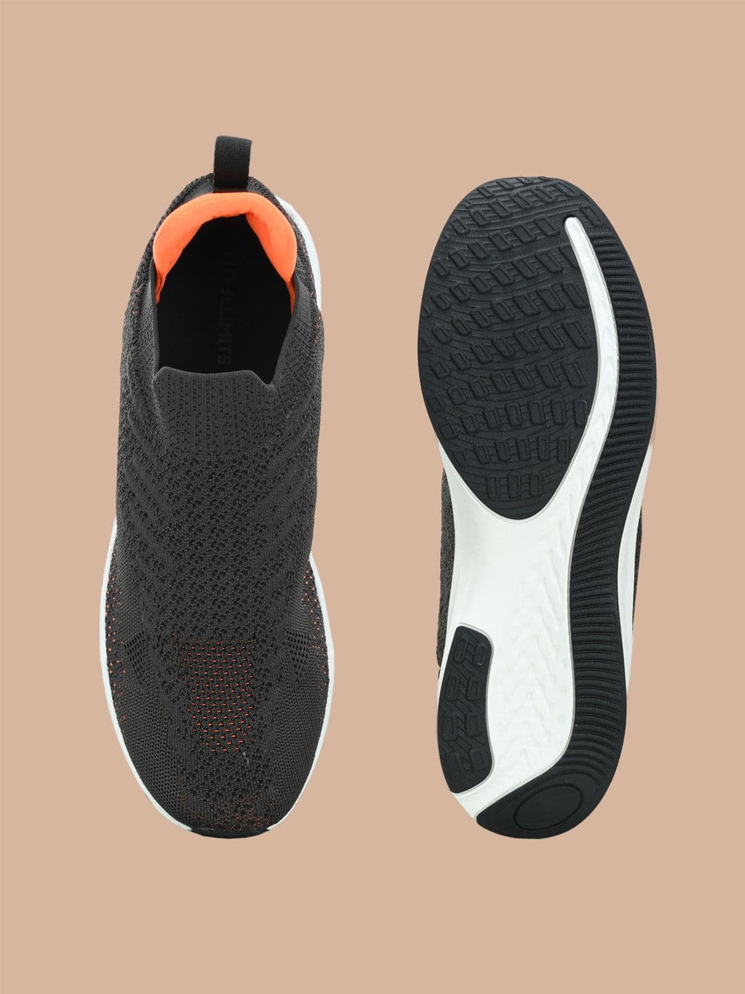 OFF LIMITS Men Textured Walking Slip-On Mesh Shoes thumbnail 7