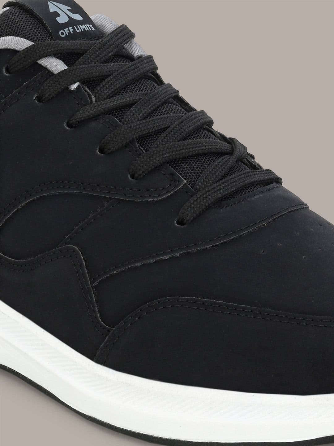 OFF LIMITS Men Textured Lace-Ups Running Sports Shoes thumbnail 3