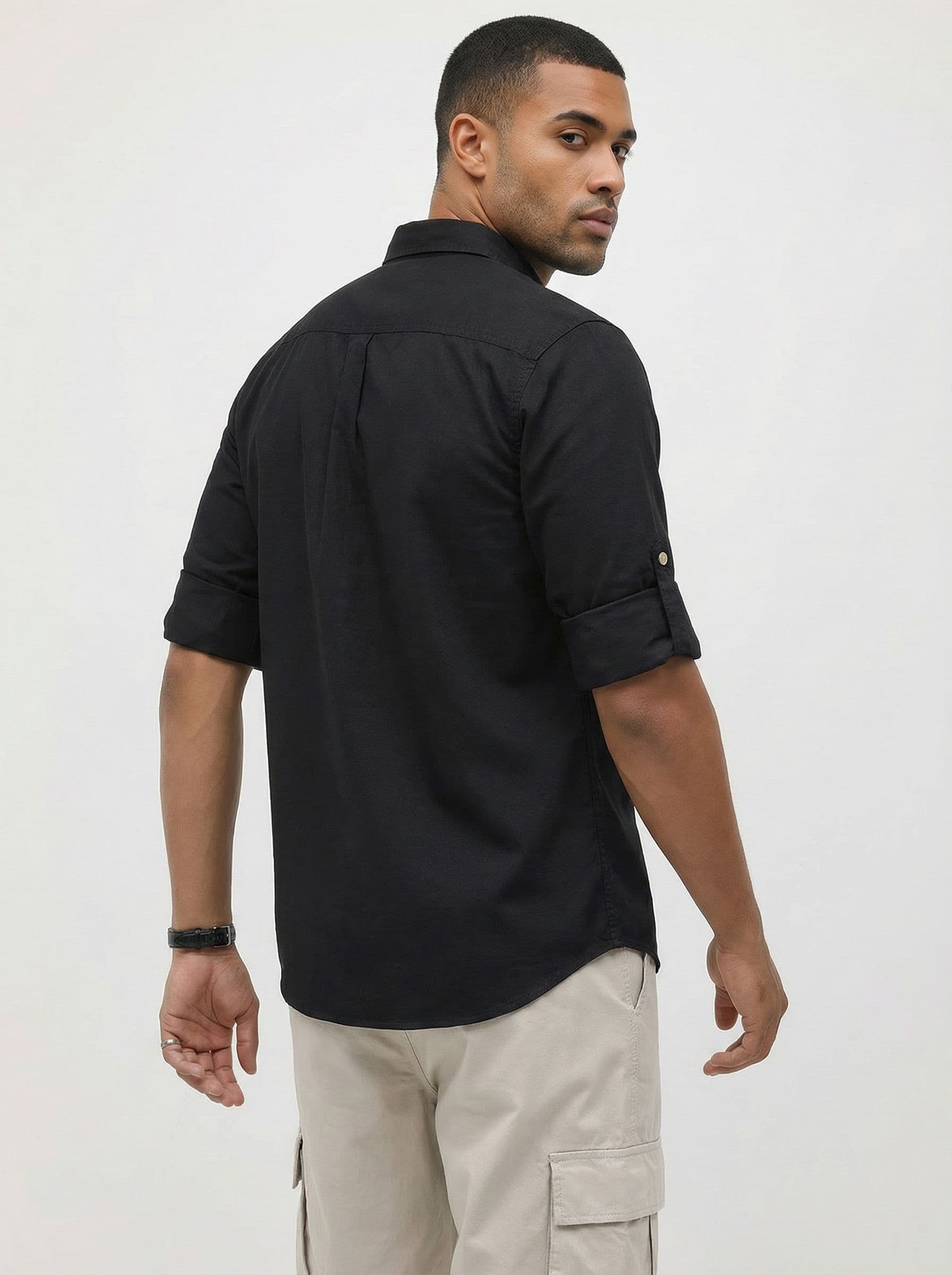 Roadster Life Co. Easy Drape Cotton Shirt thumbnail 7