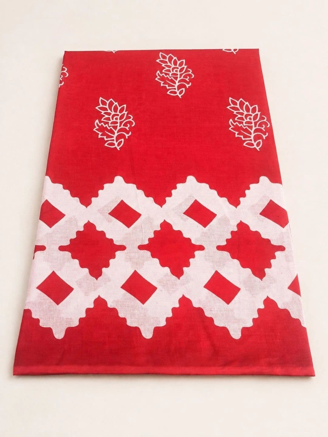 Karishma Pure Cotton Bandhani Saree thumbnail 2