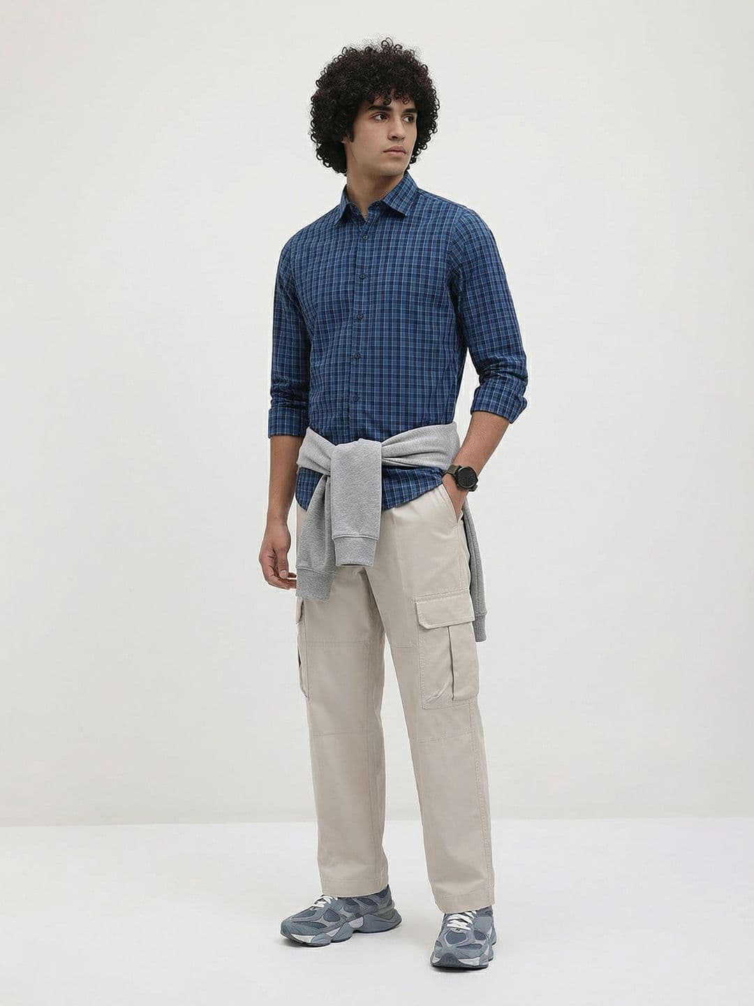 Roadster Life Co. Soft Touch Checked Casual Shirt thumbnail 4