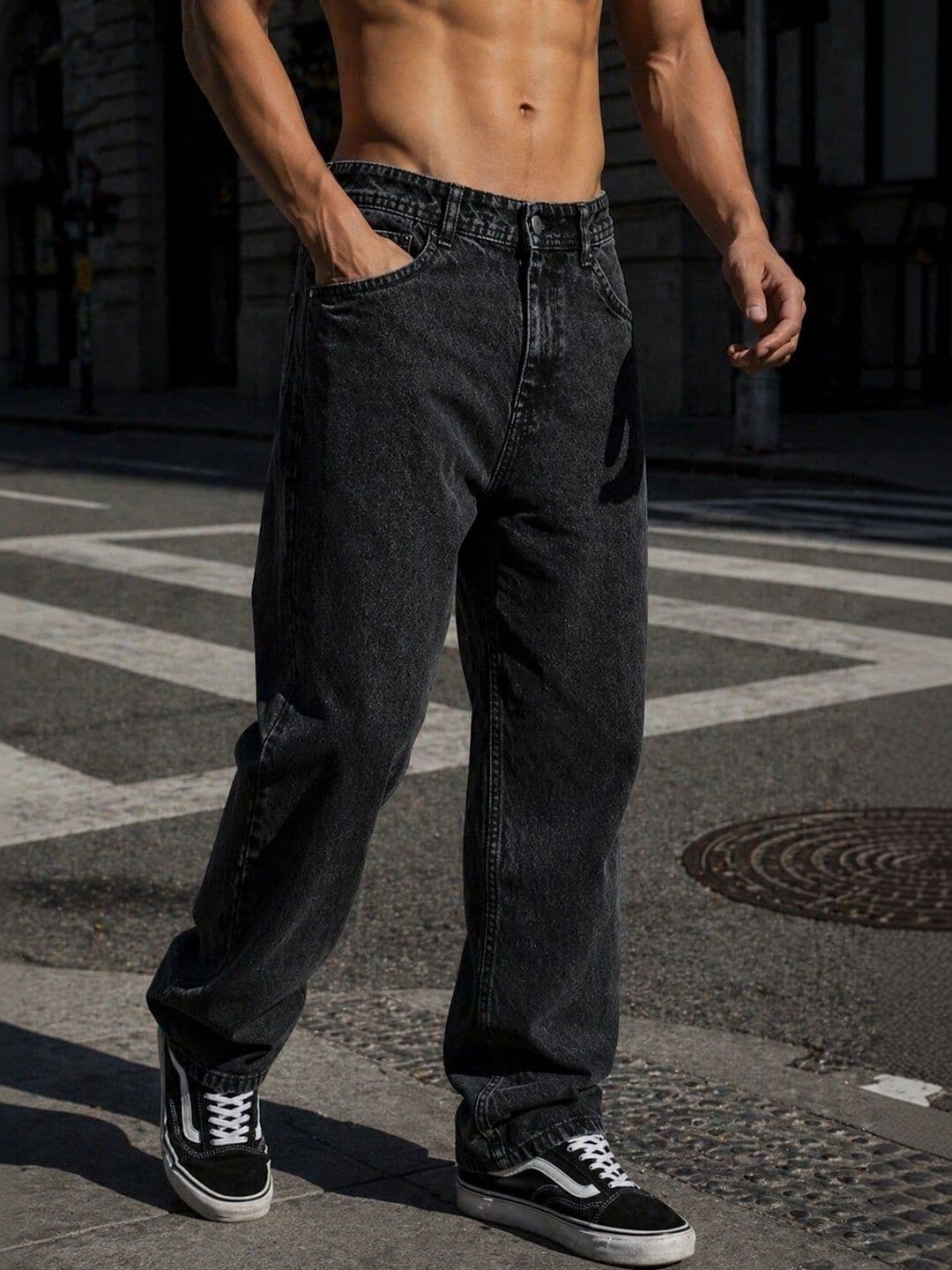 Mast & Harbour Men Mid-Rise Light Fade Jeans thumbnail 3