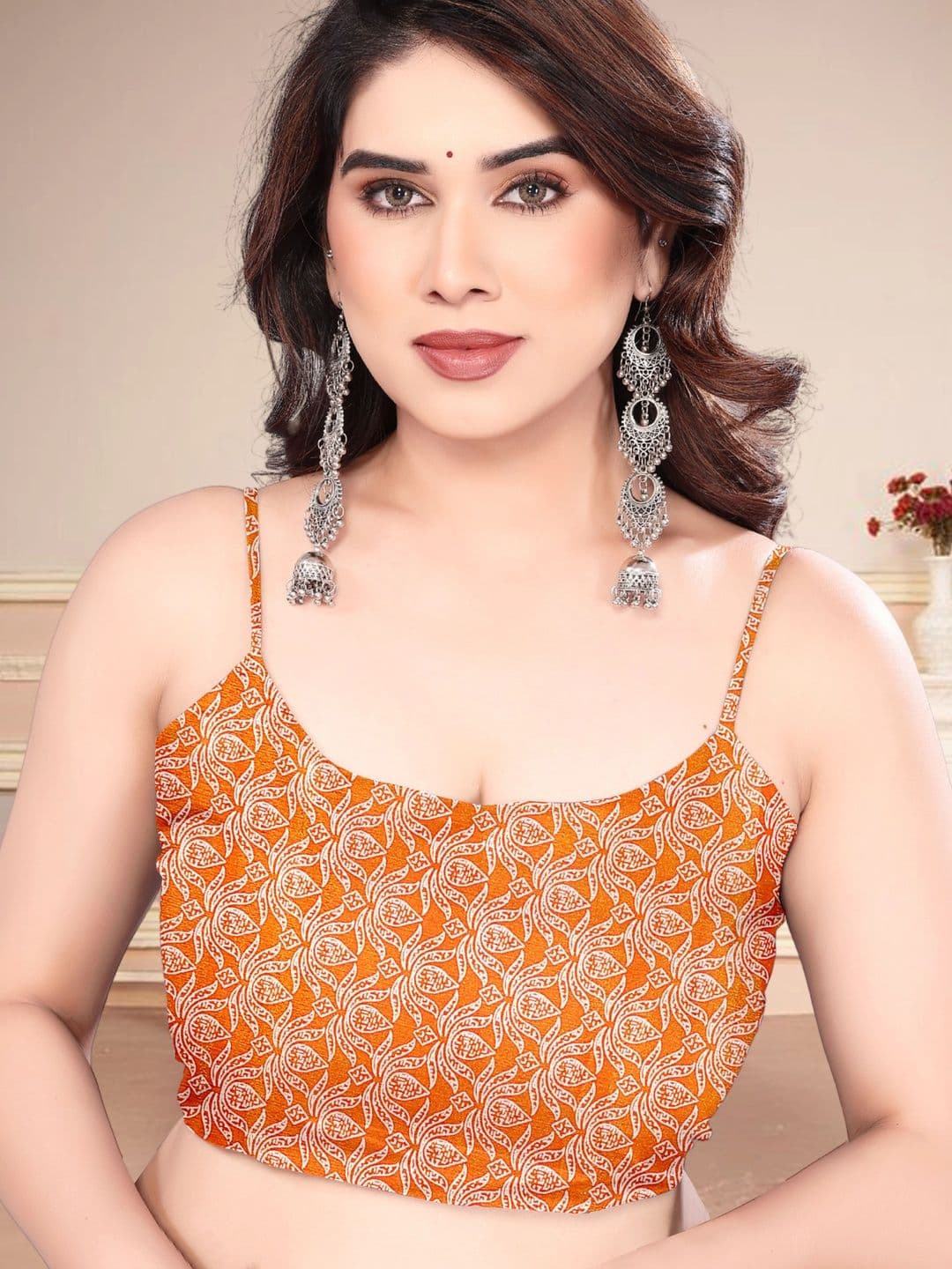 Owee Floral Pure Chiffon Designer Saree thumbnail 5