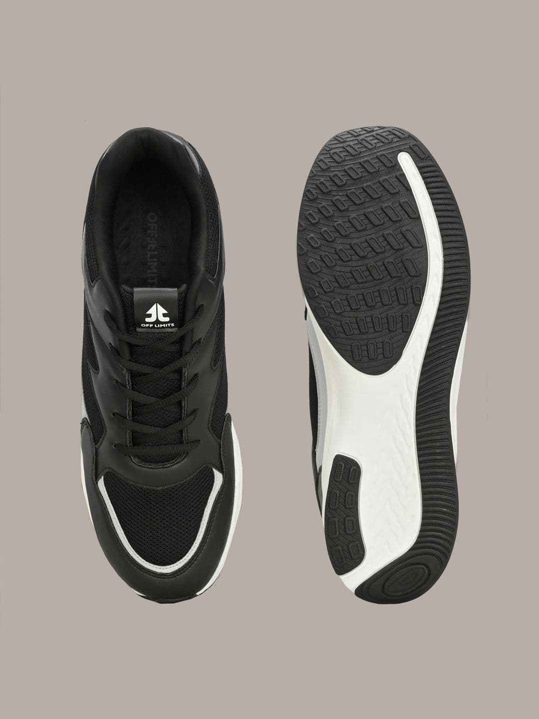 OFF LIMITS Men Textured Lace-Ups Mesh Running Sports Shoes thumbnail 7