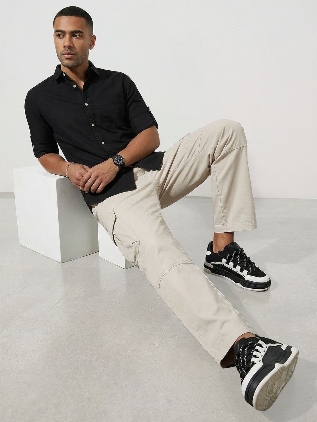 Roadster Life Co. Easy Drape Cotton Shirt thumbnail 6