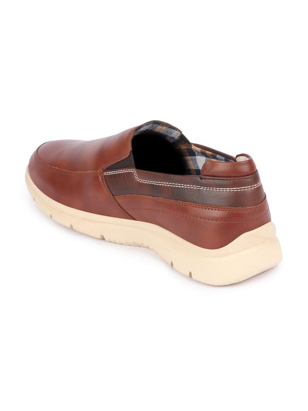FAUSTO Men Leather Formal Slip-On Shoes thumbnail 7