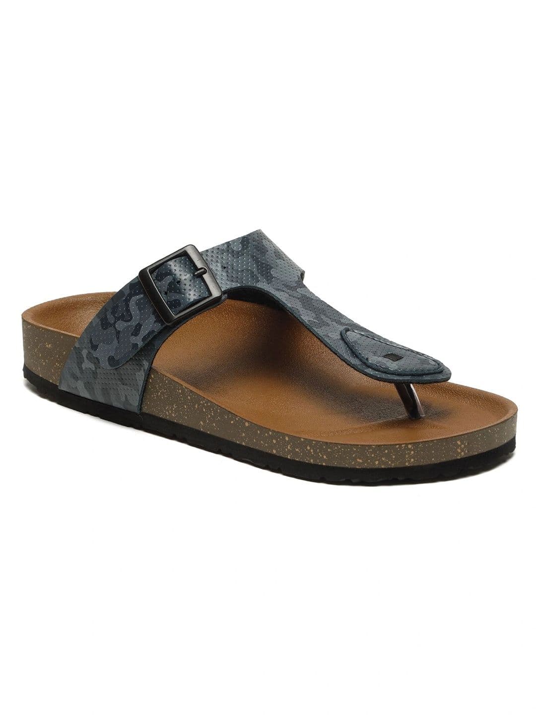 Roadster Men Printed Thong Flip-Flops thumbnail 4