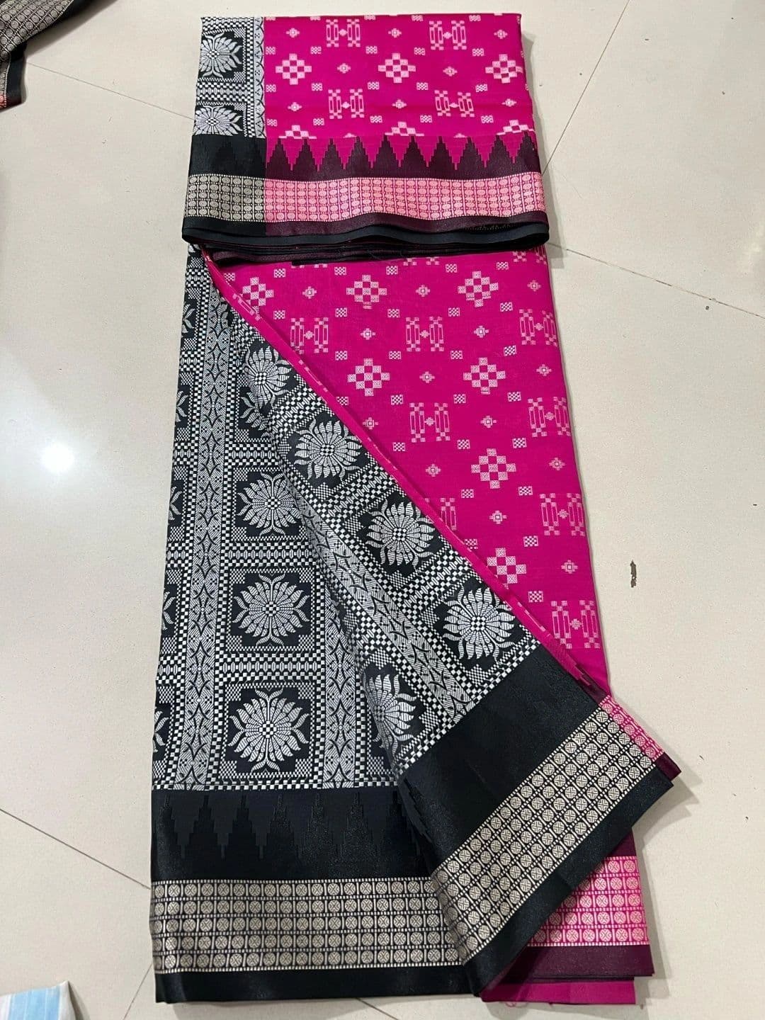 SHOPSILK Woven Design Art Silk Sambalpuri Saree thumbnail 2