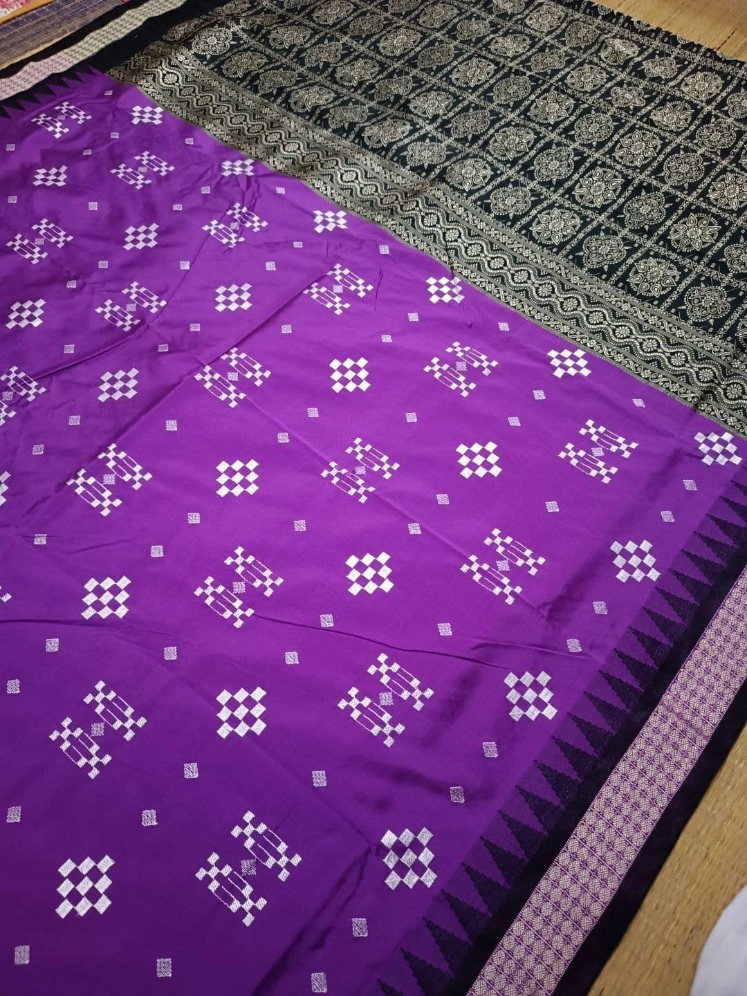 SHOPSILK Art Silk Sambalpuri Saree thumbnail 3