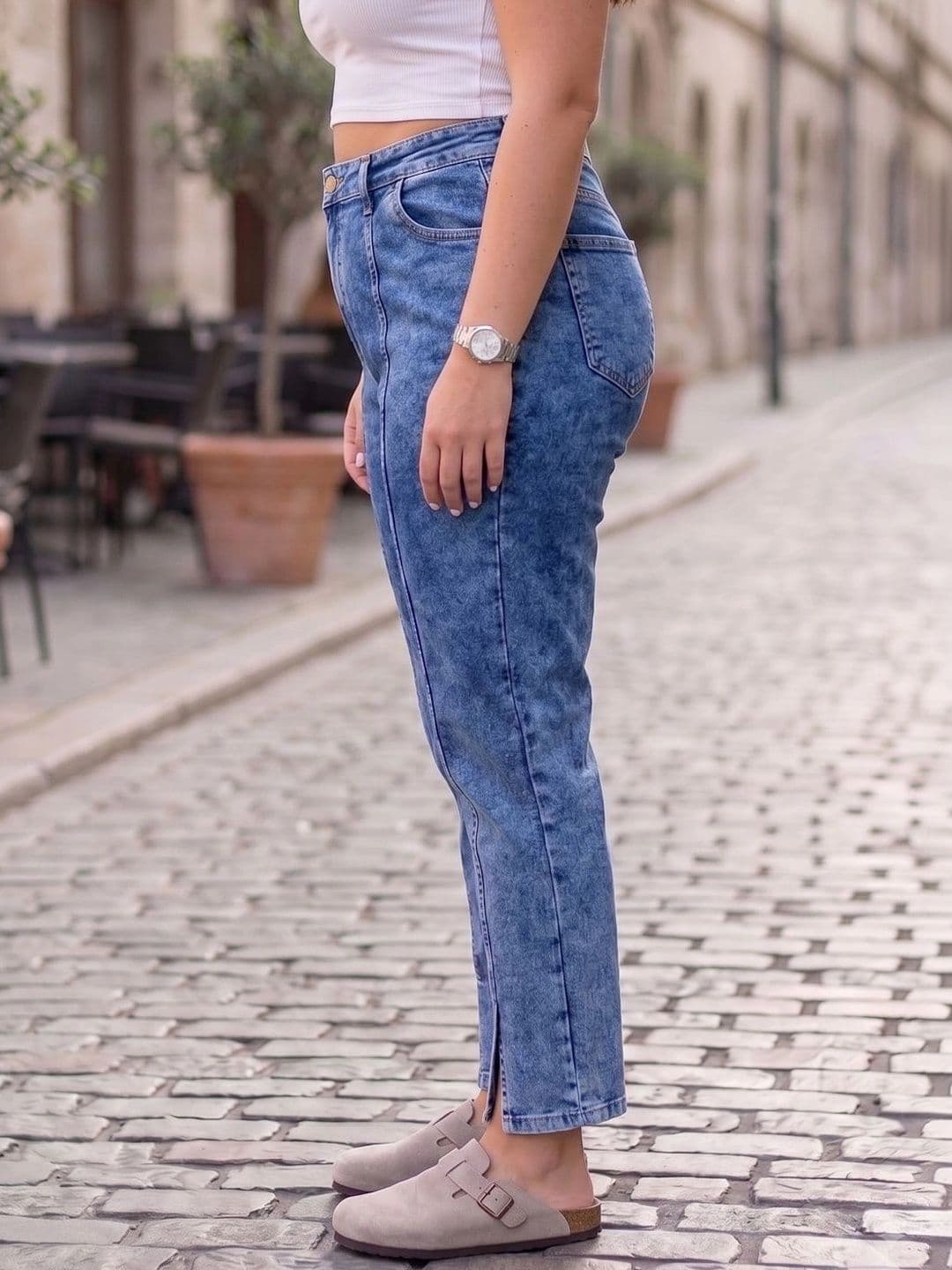 Style Quotient Plus Women Classic High-Rise Stretchable Jeans thumbnail 4