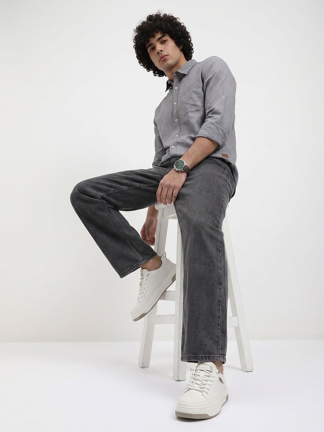 Roadster Life Co. Easy Drape Cotton Shirt thumbnail 4