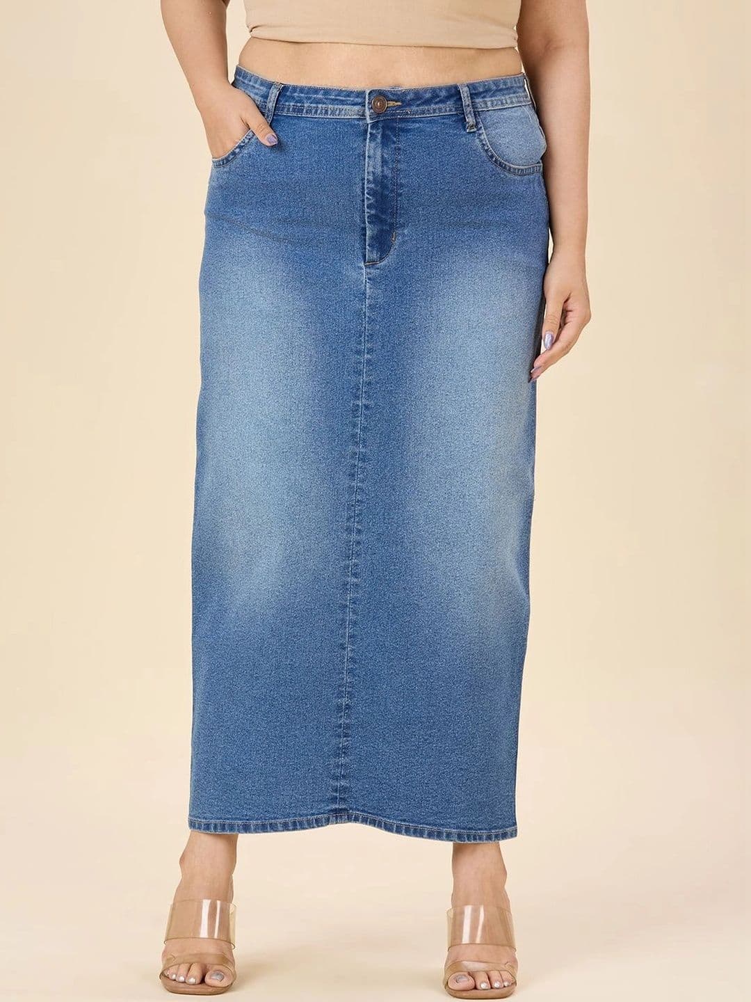 Turning Blue Women A-Line Maxi Skirt thumbnail 5