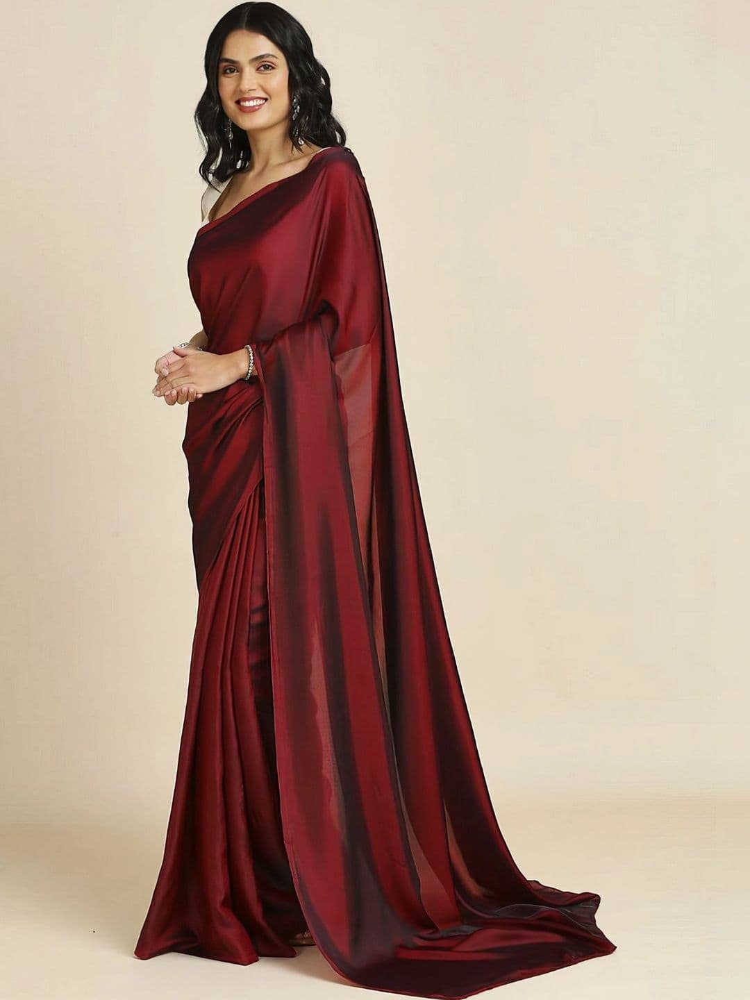 Durga Enterprises Colourblocked Saree thumbnail 4