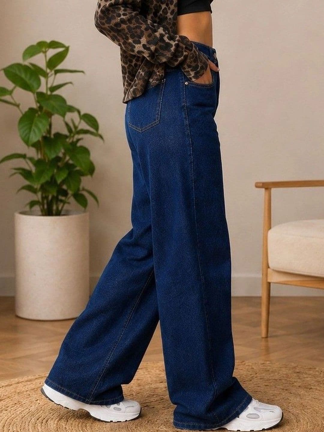 DENIMLOOK Women Baggy Fit  High-Rise Jeans thumbnail 5