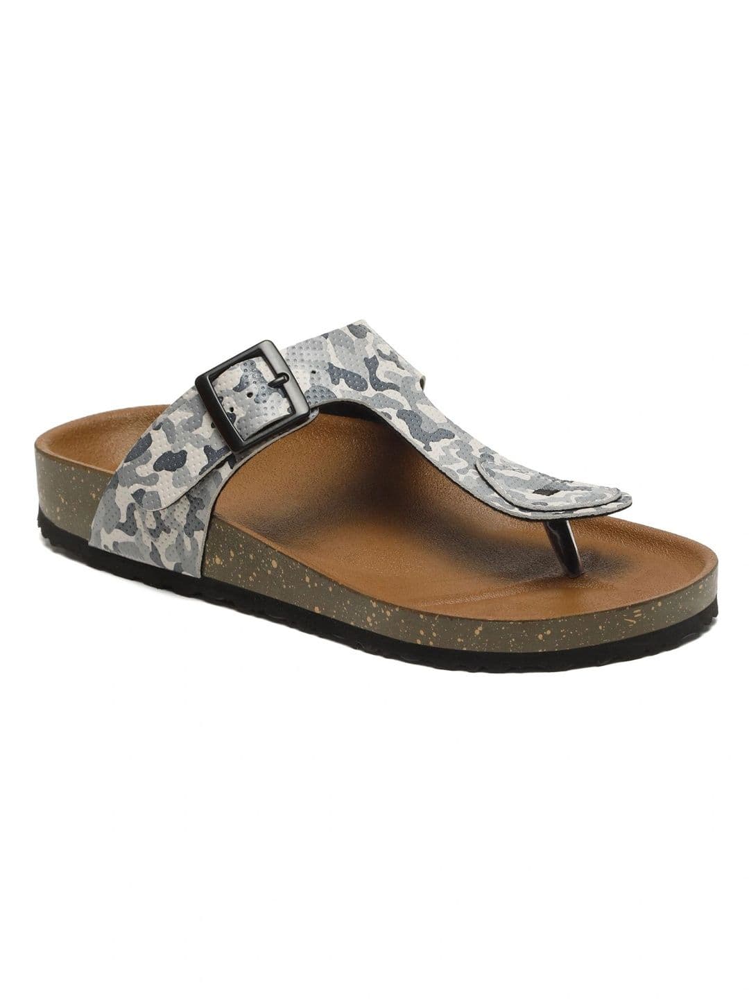 Roadster Men Printed Thong Flip-Flops thumbnail 5