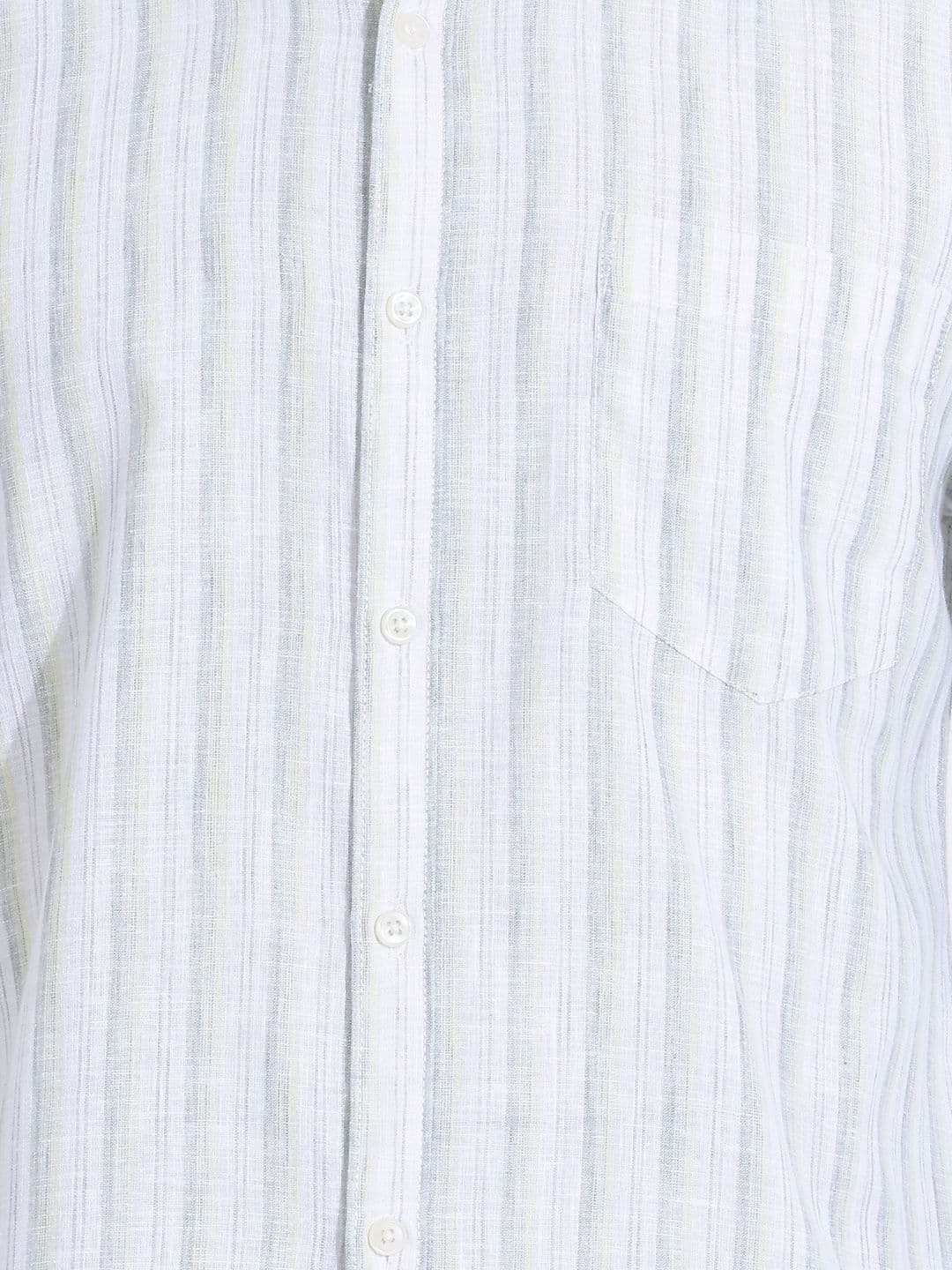 Roadster Life Co.Cotton Linen Striped Shirt thumbnail 4