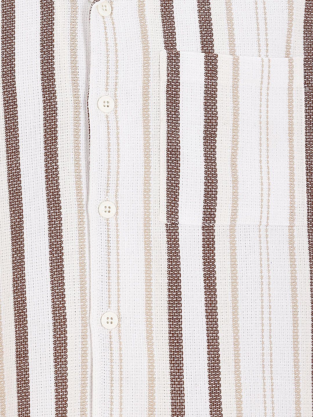 Roadster Life Co. Textured Weave Checked Shirt thumbnail 5