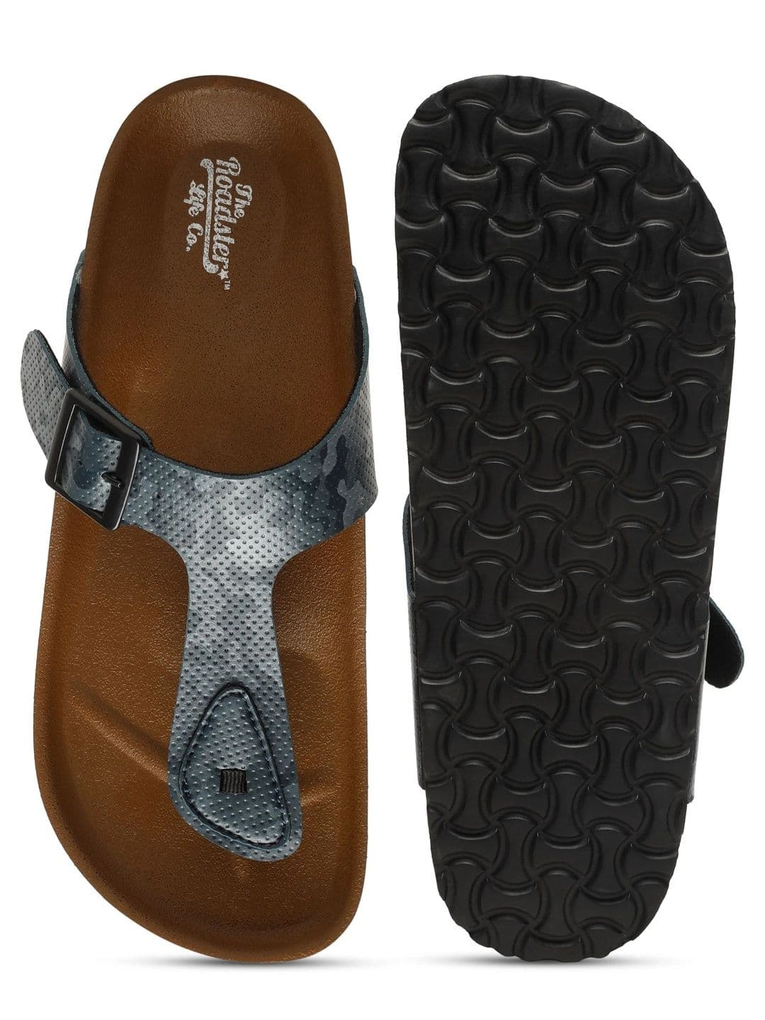 Roadster Men Printed Thong Flip-Flops thumbnail 3