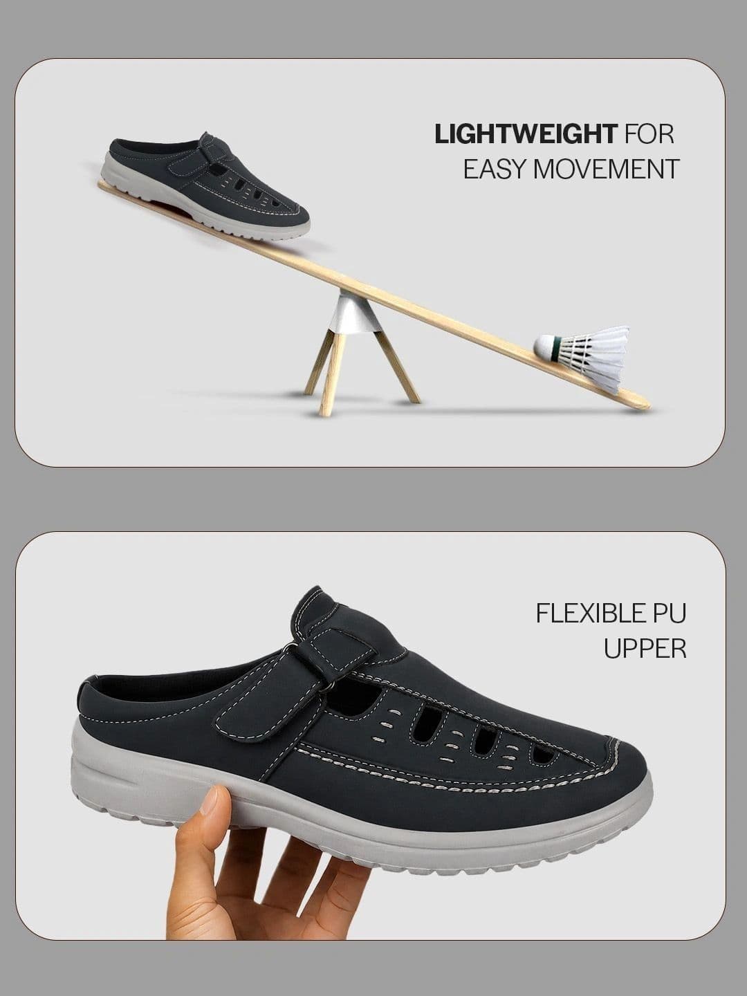 FAUSTO Men PU Comfort Sandals thumbnail 3