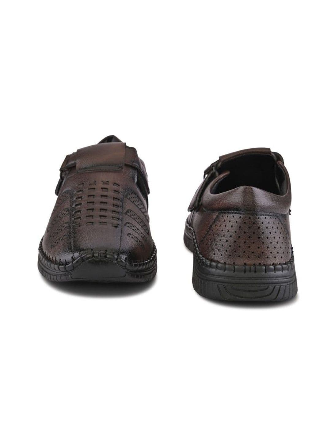 The Roadster Lifestyle Co Men Velcro Fisherman Sandals thumbnail 3