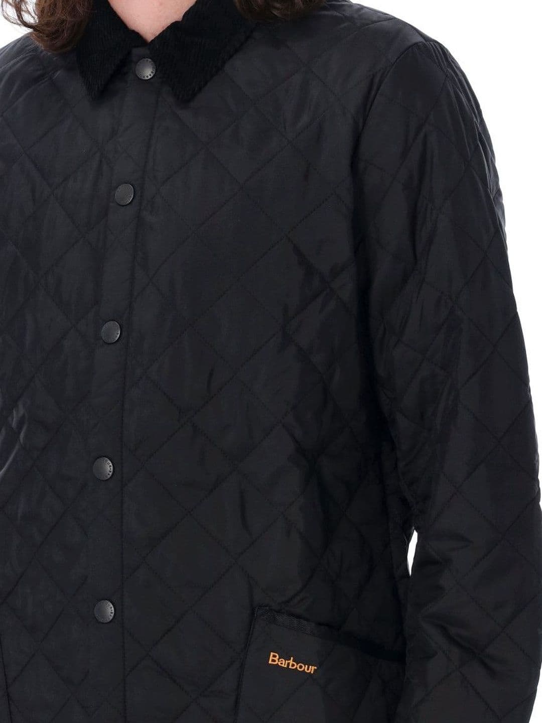 Barbour Black Heritage Liddesdale Quilted Jacket thumbnail 6