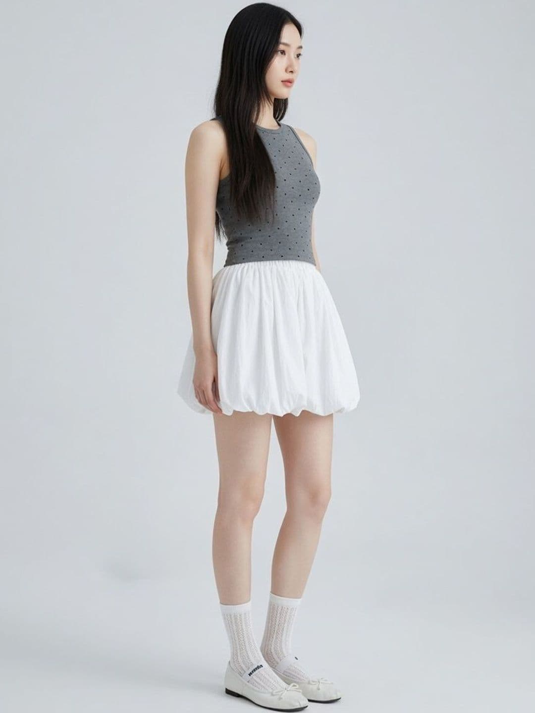 Suo Women Mini Balloon Skirt thumbnail 2