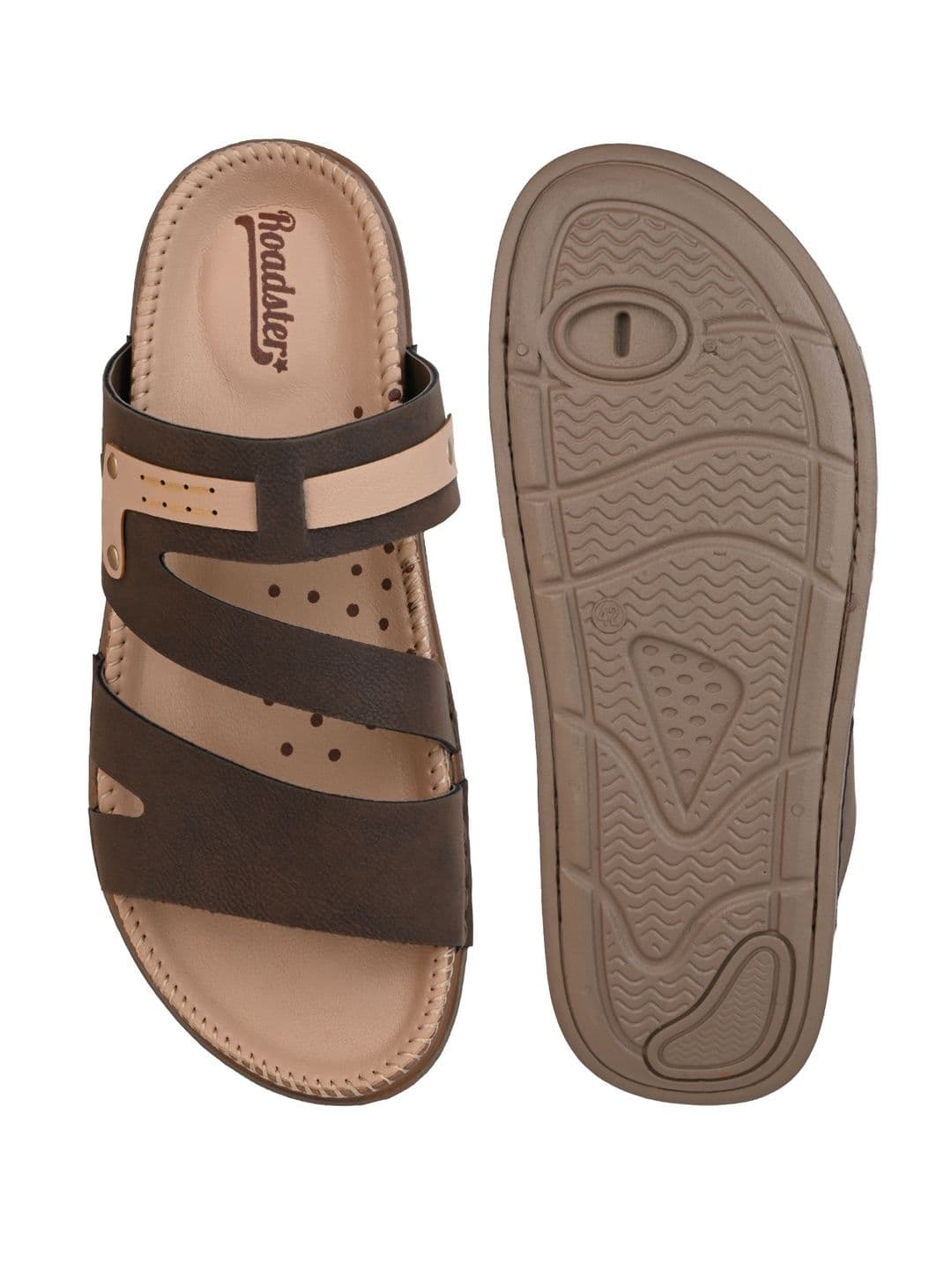 The Roadster Lifestyle Co Men Lightweight Slip-On Comfort Sandals thumbnail 5