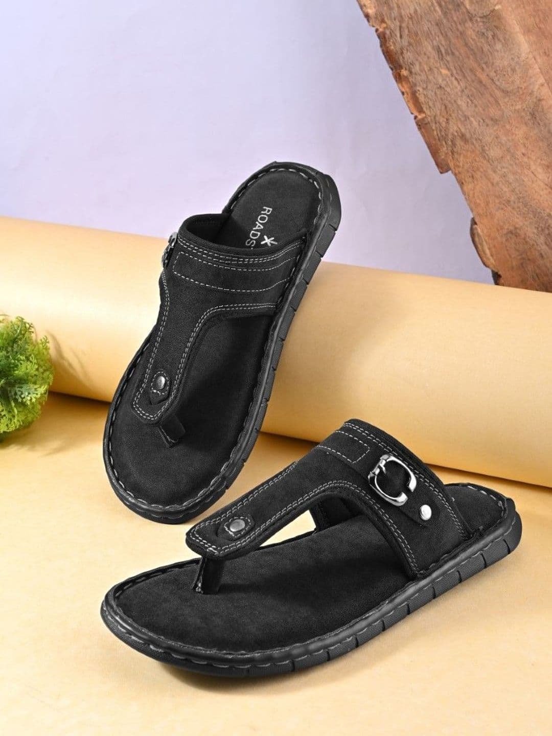 The Roadster Lifestyle Co Men Slip-On Comfort Sandals - view 1