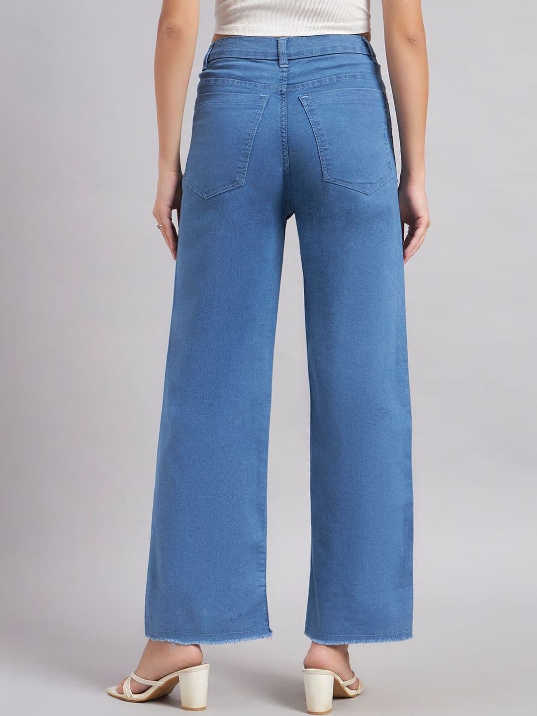 all about you Women Fredo Straight Fit Mid-Rise Stretchable Jeans thumbnail 2