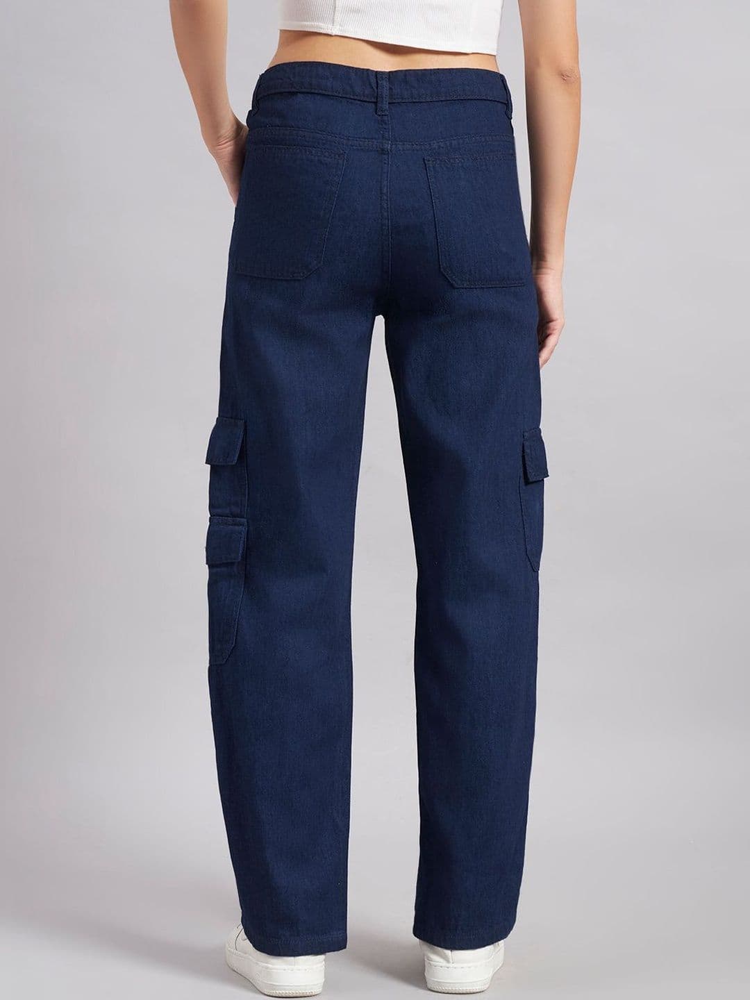 Mast & Harbour Women Comfort Relaxed Fit High-Rise Jeans thumbnail 3